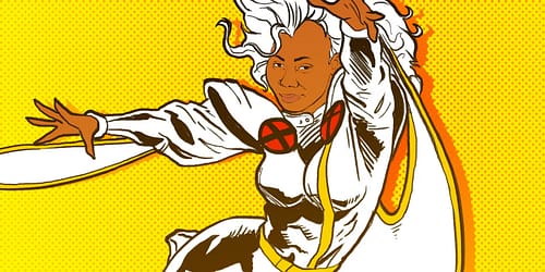 Ariell Johnson is making her comics dreams come true—and inspiring an entire community in the process. Illustration via Max Fleishman, The Daily Dot.