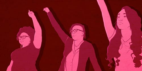 How BLM’s female leadership dreams the future of the global network. Illustration by Max Fleishman, The Daily Dot.