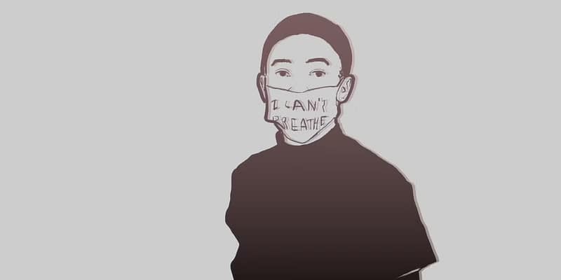 For Black Lives Matter activist Allen Kwabena Frimpong, answering a debate question is not enough. Illustration by Max Fleishman, The Daily Dot.